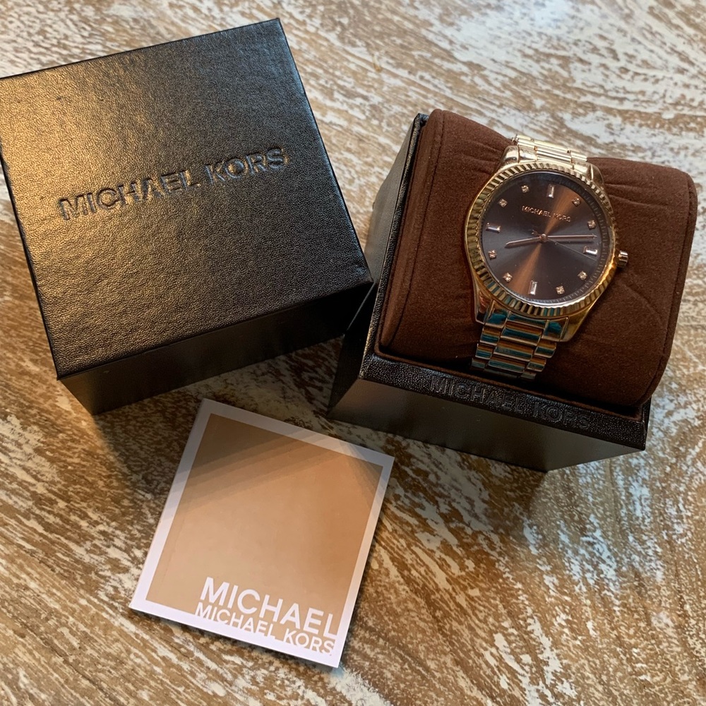 Michael Kors Rose Gold Watch